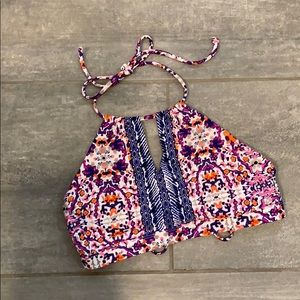 Athleta Keyhole Halter Bikini Top